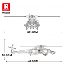 Reobrix 33026 Záchranný vrtulník HH-60J Jayhawk