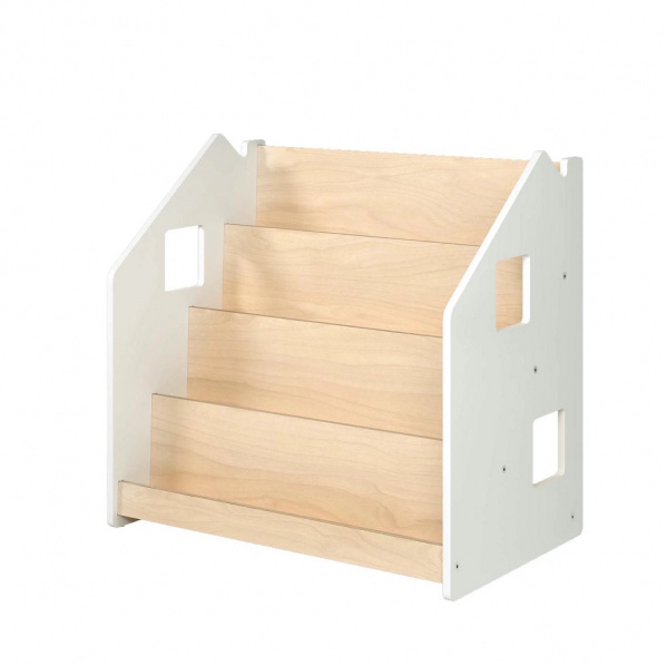 BusyKids Stojan na knihy bílý