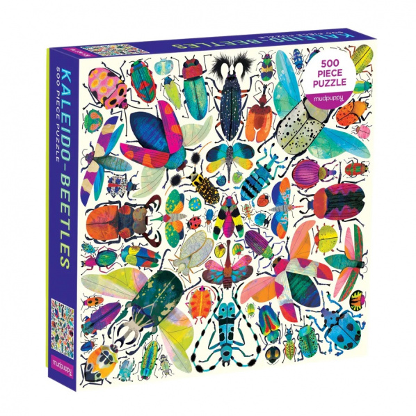Mudpuppy Puzzle Kaleidoskop brouci 500 dílků Mudpuppy Puzzle Kaleidoskop brouci 500 dílků