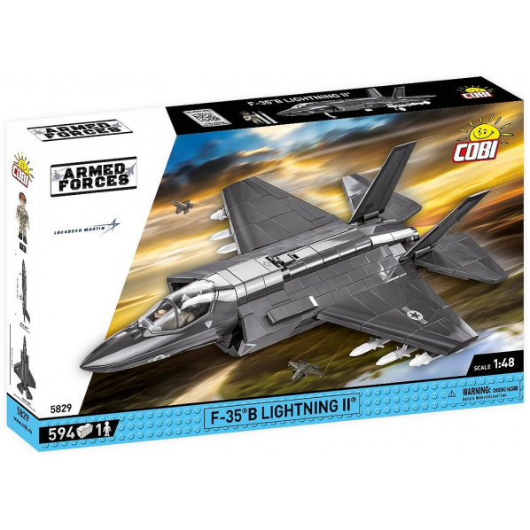 Cobi 5829 Americký bojový letoun Lockheed Martin F-35B Lightning II USAF, Armed Forces