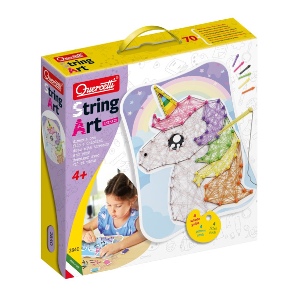 Quercetti 02840 Play Creativo - String Art Animals Quercetti 02840 Play Creativo - String Art Animals