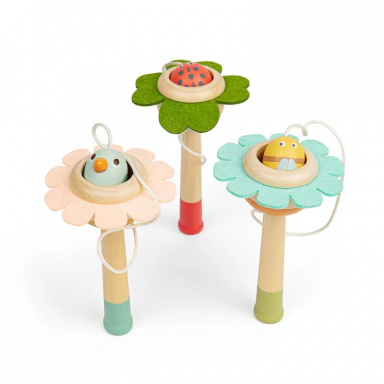 Bigjigs Toys Ball Catcher Květina s míčkem 1 ks