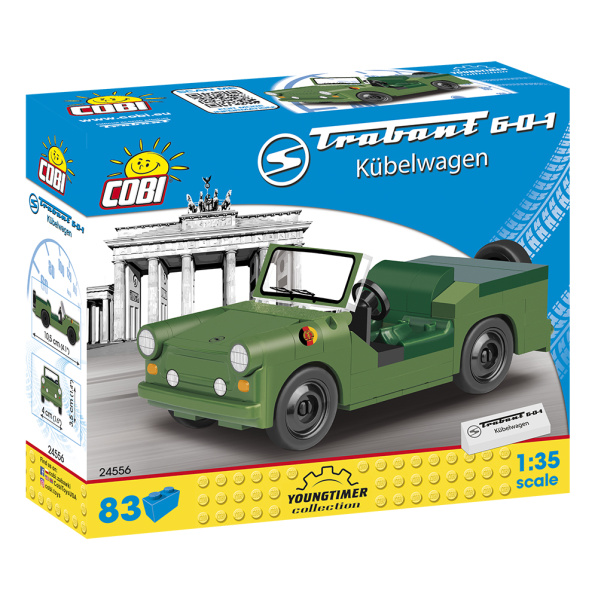 Cobi 24556 Youngtimer Trabant 601 Kubelwagen, 1:35, 83 k