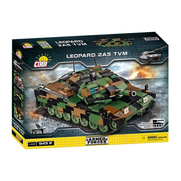 Cobi 2620 Německý tank Leopard 2 A5 TVM