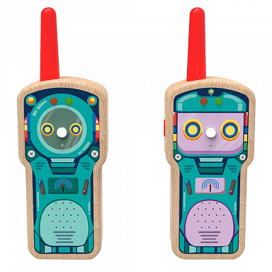 2Kids Toys Dřevěné dětské vysílačky Robot