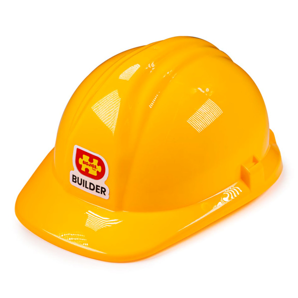 Bigjigs Toys Stavitelská helma Bigjigs Toys Stavitelská helma