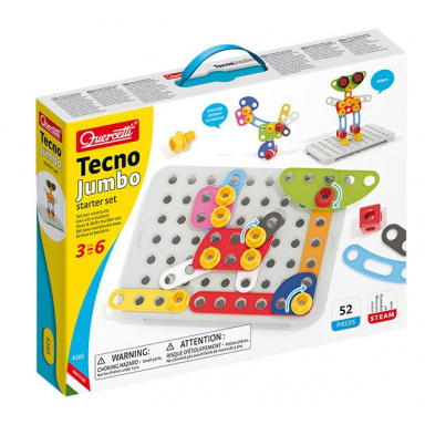 Quercetti 06165 Tecno Jumbo Starter Set - poškozený obal