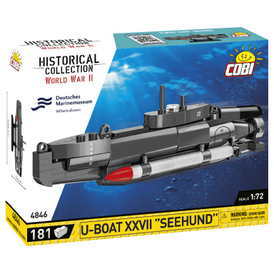 Cobi 4846 Německá ponorka U-boat XXVII Seehund 