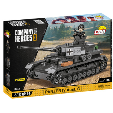 Cobi 3045 Německý tank Panzer IV Ausf. G  - Company of Heroes. 