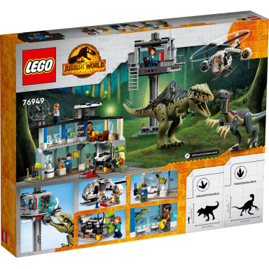 LEGO® Jurassic World 76949 Útok giganotosaura a therizinosaura