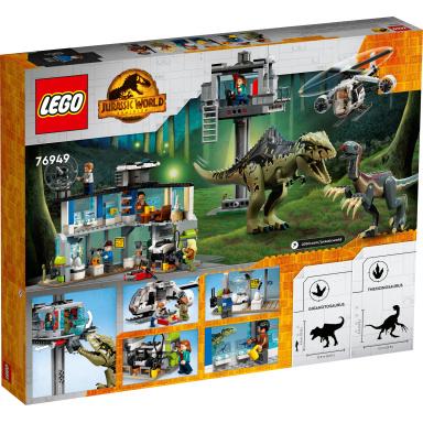 LEGO Jurassic World 76949 Útok giganotosaura a therizinosaura