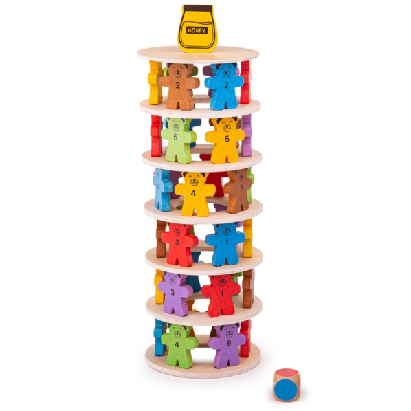 Bigjigs Toys Hra padající medvídci Bigjigs Toys Hra padající medvídci