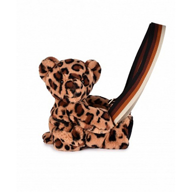 Doudou Plyšová taška přes rameno Leopard 30 cm