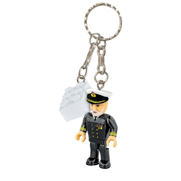 COBI 1358 Klíčenka Kapitán Titanicu E. Smith COBI 1358 Klíčenka Kapitán Titanicu E. Smith