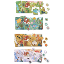 Betexa KukiKuk - Véééliké Puzzle loto Roční období