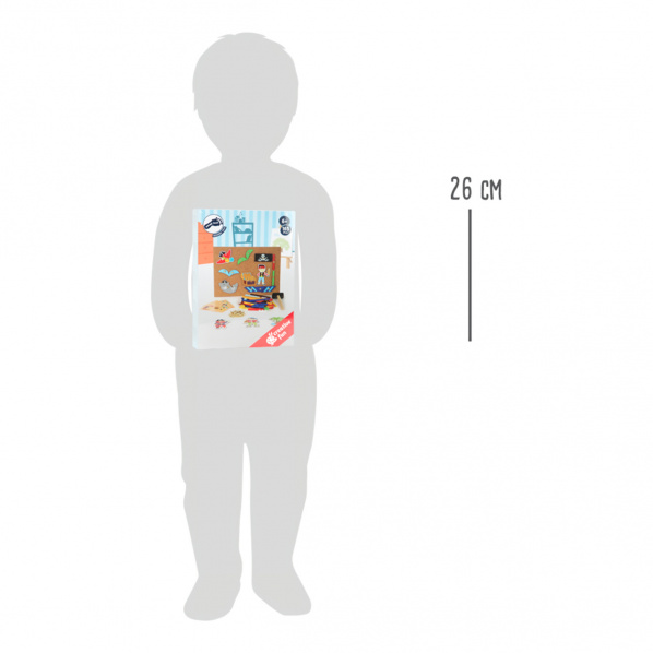 small foot Dřevěná kreativní hra Piráti