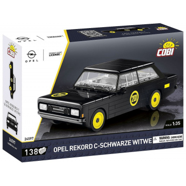 Cobi 24597 Opel Rekord C-Schwarze Witwe 