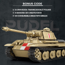 Reobrix 77034 Tank Panther „Pudel“ World of Tanks