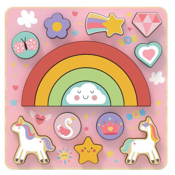 2Kids Toys Balanční puzzle Unicorn 2 v 1 2Kids Toys Balanční puzzle Unicorn 2 v 1