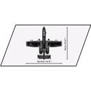Cobi 5837 Americký bitevník A-10 Thunderbolt II Warthog
