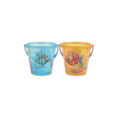 Androni (11-0311-0002) Kyblík rybičky průhledný - průměr 17 cm