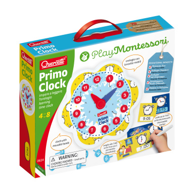 Quercetti 00624 Play Montessori - Primo Clock