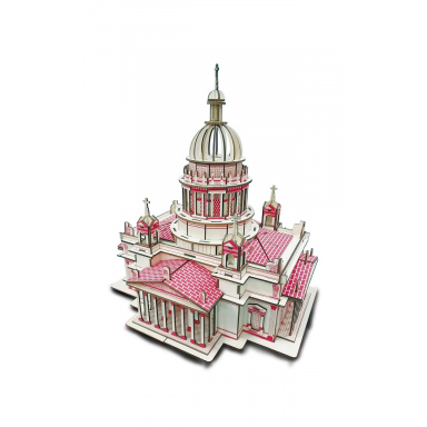 Woodcraft Dřevěné 3D puzzle Issa Kiev's Cathedral