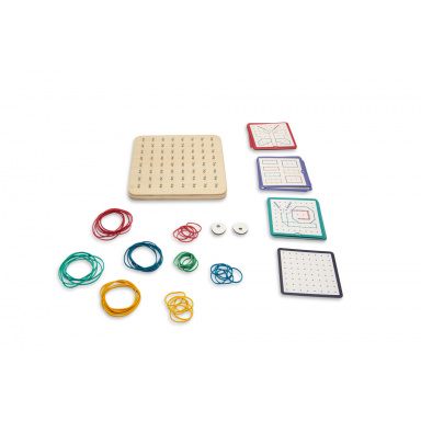 Geoboard - motorická hra