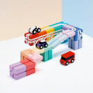 Qbi 129 Creator Infinite STEM Track – kreativní magnetická stavebnice s autíčky