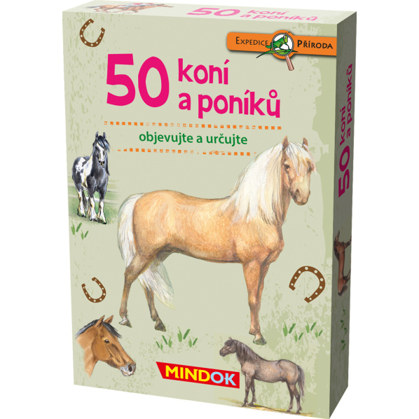Mindok Expedice příroda: 50 koní a poníků Mindok Expedice příroda: 50 koní a poníků