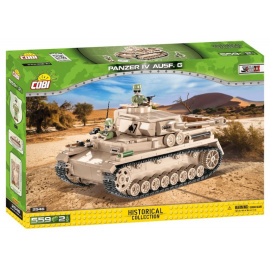 Cobi 2546 Německý tank Panzerkampfwagen IV Ausf G DAK