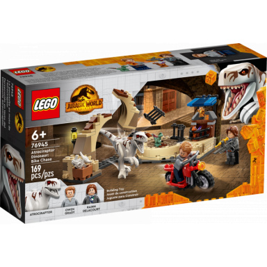 LEGO Jurassic World 76945 Atrociraptor honička na motorce