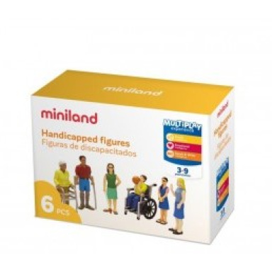 Miniland HANDICAPPED FIGURES 6 UTS