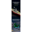 Reobrix 77051 Bismarck World of Warships