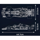Mould King 13207 Závodní vůz RB20