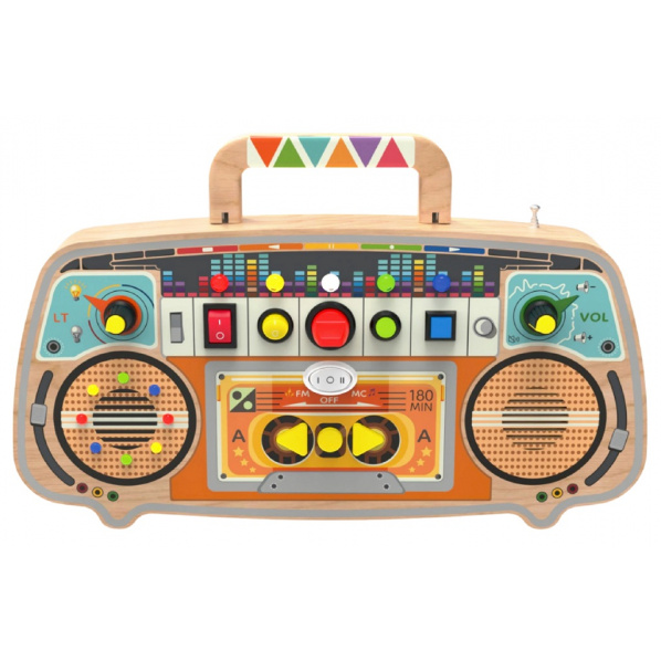 2Kids Toys Activity board Dřevěné FM rádio 2Kids Toys Activity board Dřevěné FM rádio
