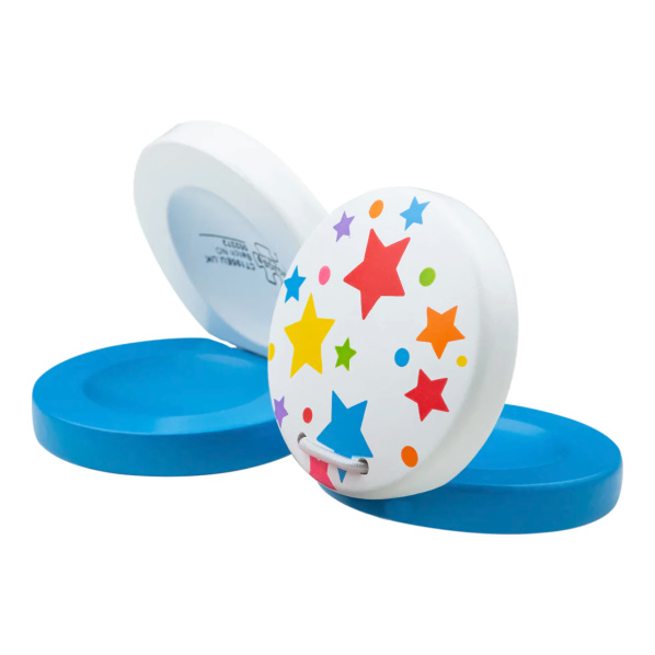 Bigjigs Toys Kastaněty hvězdičky 1 ks modrá Bigjigs Toys Kastaněty hvězdičky 1 ks modrá