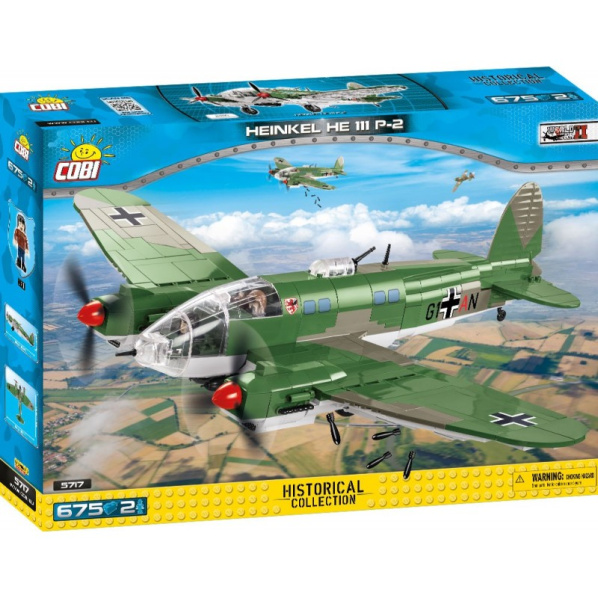 Cobi 5717 Německý bombardér Heinkel He 111 P-2