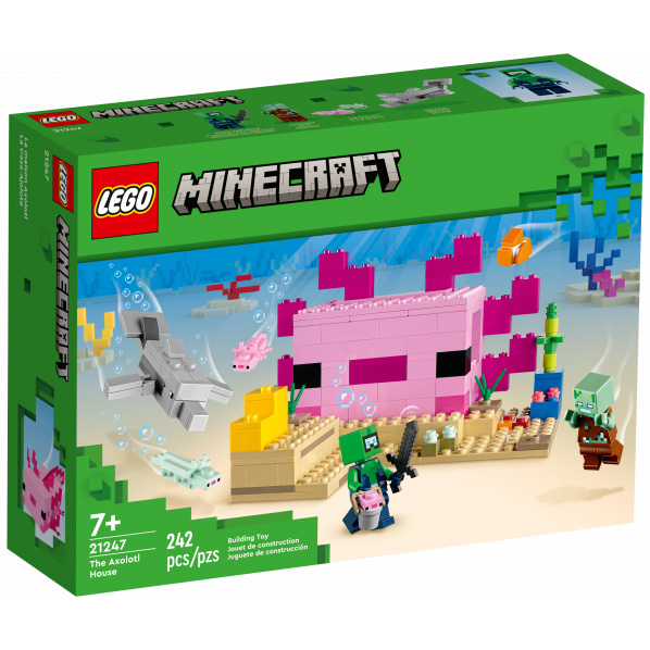 LEGO® Minecraft® 21247 Domeček axolotlů