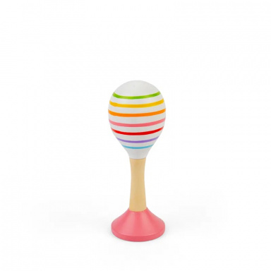 Bigjigs Toys Rumba koule junior sada 2 ks růžová