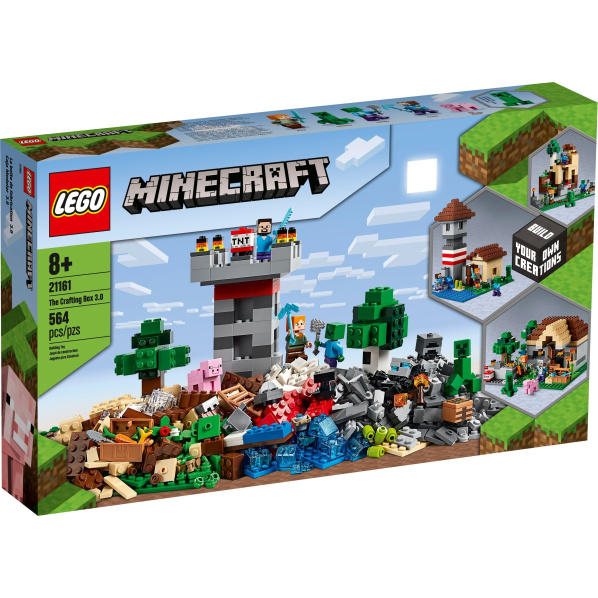 LEGO Minecraft 21161 Kreativní box 3.0 LEGO Minecraft 21161 Kreativní box 3.0