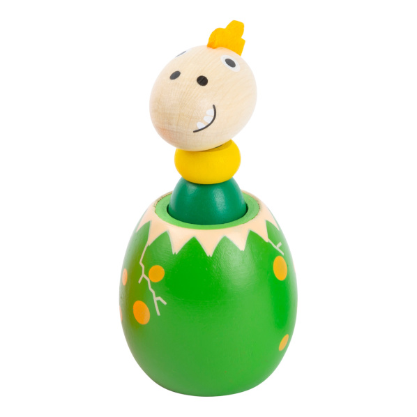 small foot Dinosauří vejce se zvukem 1 ks zelená small foot Dinosauří vejce se zvukem 1 ks zelená