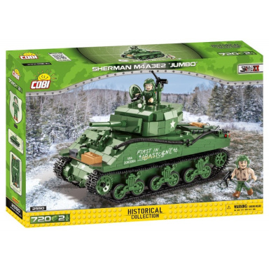 Cobi 2550 Americký tank Sherman M4A3E2 Jumbo