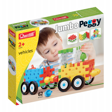 Quercetti 02290 Jumbo Peggy Vehicles