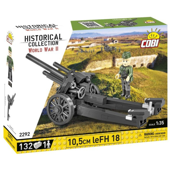 Cobi 2292 Německá polní houfnice 10,5 CM leFH 18