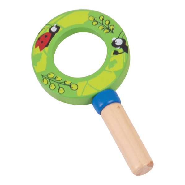 Bigjigs Toys minilupa 1ks zelená Bigjigs Toys minilupa 1ks zelená