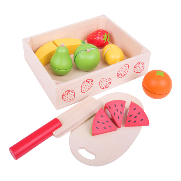 Bigjigs Toys Krájecí ovoce v krabičce Bigjigs Toys Krájecí ovoce v krabičce