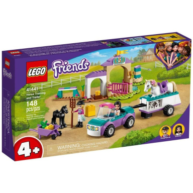 LEGO Friends 41441 Auto s přívěsem a výcvik koníka