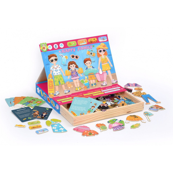 2Kids Toys Magnetické oblékání Rodina