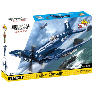 Cobi 2417 Americký stíhací letoun F4U-4 Corsair - Korean War